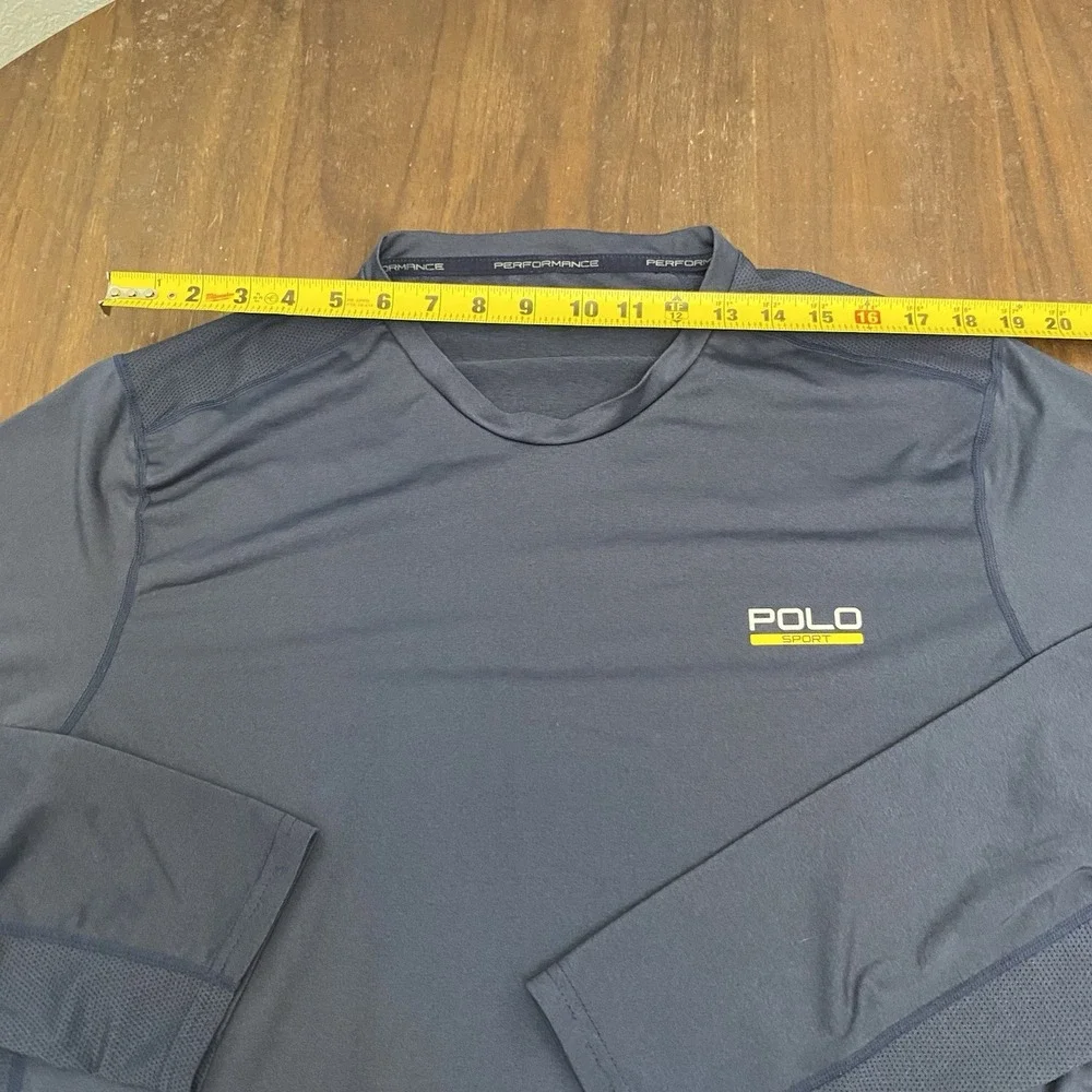 Ralph Lauren Polo Sport PSXV PS15 Performance ThermoVent Shirt Blue 2XL